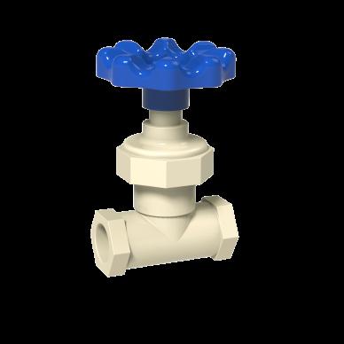 中国 plastic durable CPVC CTS line stop valve ASTM D2846 販売のため