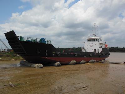 中国 Inflate Heavy Lifting Balloons Ship Launching Airbags 販売のため