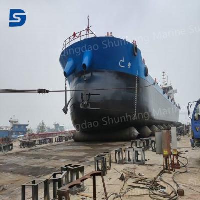 China Ship Docking And Undocking Marine Rubber Airbag Size Customizable for sale