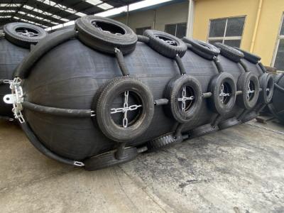 China Wear Resistance Inflatable Fenders For Boats 50kpa Yokohama Floating Fenders for sale