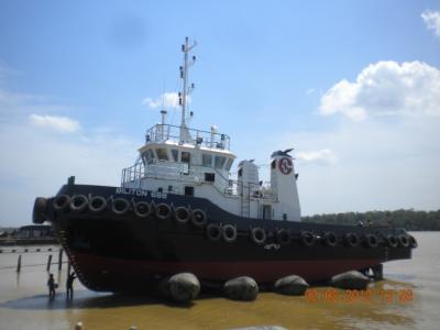 China El aire llenó los sacos hinchables de lanzamiento de la gabarra del muelle de Marine Rubber Airbag High Pressure en venta