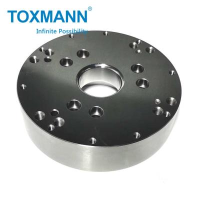 中国 OEM custom CNC parts, stainless steel bearing steel cover precision CNC lathe parts 販売のため