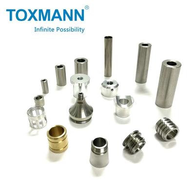 China Shaft Sleeve Nut Mechanical CNC Machining stainless steel spares parts Te koop