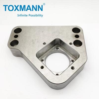 China Anpassung von CNC-Bearbeitung Fräsen Teile Stahl 45, Metall Oberflächen Oxidation Textured Nickel Behandlung CNC-Fräsen Teil zu verkaufen