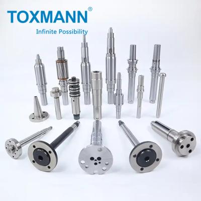 Китай OEM Customized External Grinding Processing Parts Metal Shaft CNC Machining Services Ball Bearing Spindle Motor Shaft продается