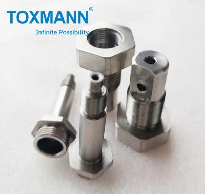 China Tolerancia estricta SS304 SS316L Maquinaria CNC de acero inoxidable en venta