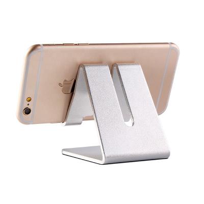 China OEM Logo Universal Foldable Aluminum Large Size Hot Selling Cellphone iPad Stands Cell Desk Holder For Smartphone&Mini Tablets for sale