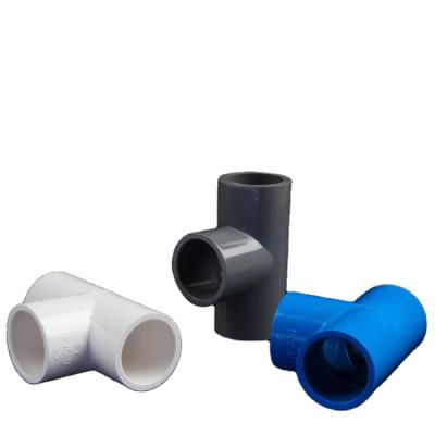 China Fitting for Same Size Equal Tee High Quality PVC High Pressure Hose Fittings Connecting Pipes for sale