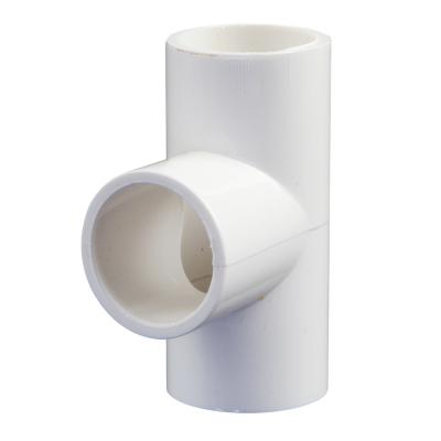 China Fitting For Same Size Factory Direct Selling 3 Way PVC Pipe Fitting Chinese High Quality Rubber Joint T Pipe Communication Pipes For Water for sale