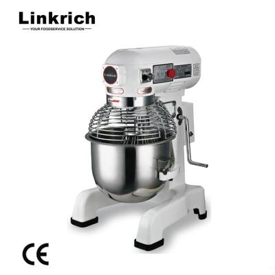 China Best Selling Linkrich B20 Bowl-Lift Design Stainless Steel Cake Bowl Cream Mixer Commercial Mixer Machine Planetary Food Mixer for sale