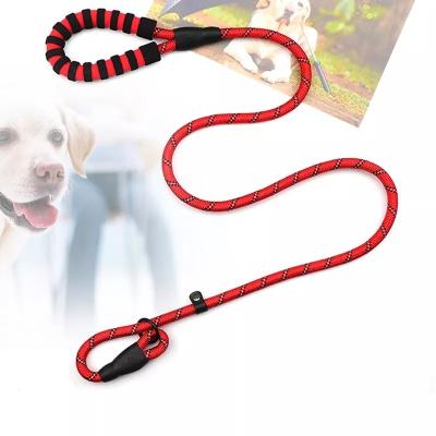 China Durable NNylon Woven Dog Leashes Snap Hook Pet Leashes Pet Training Leashes Pet Harness for sale