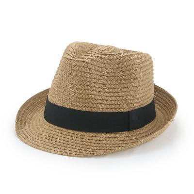 China Wholesale Summer Casual Straw Cowboy Hats Custom Women's Wide Brim Beach Hat for sale