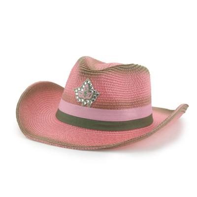 China Wholesale Casual Women Summer Sun Visor Hat Cowboy Straw Sun Hat With Big Brim for sale