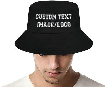 China Custom Wholesale Casual Bucket Hat For Women Men Custom Logo Design Embroidery Printed Bucket Hat for sale