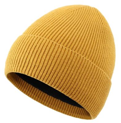 China 2022 New COMMON Label Kids Leather Winter Customize Baby Kids Beanie Hat for sale