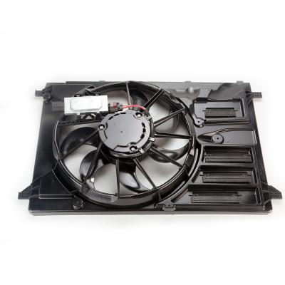 China AC Cooling Radiator Electric Fan Assembly Car Electrical Cooling System Cooling Fan Radiator For Volvo OE 31319166 for sale