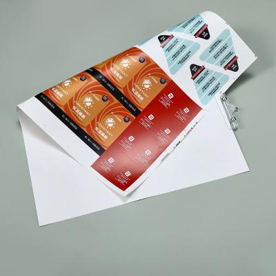 China Discovery paper PPfilm label printing paper for product packaging trademark printing paper product description printing paper for sale