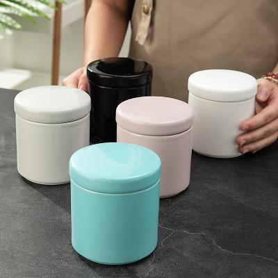 China Viable food grade ceramic dog food canisterstorage canisters for pet storage tank pet food box for sale