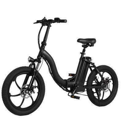 China Germany Aluminum Alloy Motor 20 Inch Two Wheel Electric Bicycle 48V 350W Drop Boat 48V 10Ah Electric Bike For Adult for sale