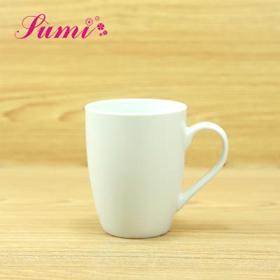 China OEM Viable Promotional White Empty Ceramic Coffee Mug With Customization for sale