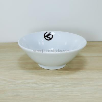 China Viable Porcelain Chinese Ceramic Japanese Noodle Ramen Bowl for sale