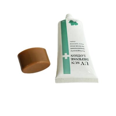 China BB Cream Plastic PE 50ml Cosmetic Tube For BB Cream UV Protect Tube for sale