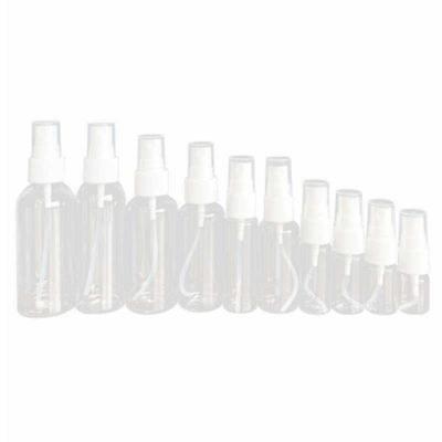 China BEAUTY PACKAGING Wholesale Clear Transparent Mini Small 2oz 4oz Empty Bottle With Perfume Fine Mist Sprayer for sale