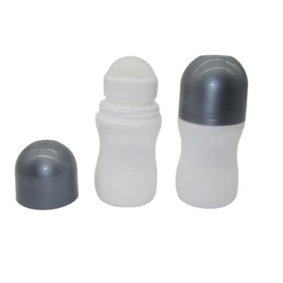 China Hot Sale 50ml Body Use Empty Deodorant Roll On Bottle With PP Ball for sale