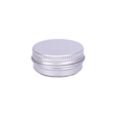 China Food ready to ship empty aluminum tin 10ml 15g 30ml 50m jar for cosmetic packaging for sale