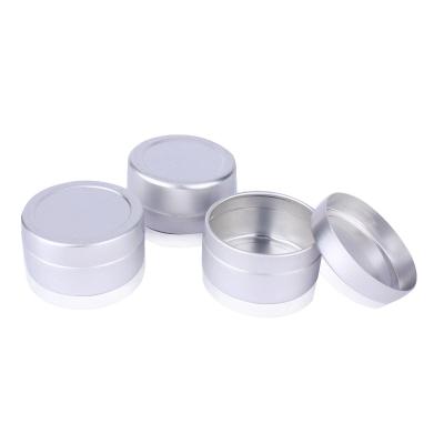 China Food Grade 15g 30ml 50m Tin 10ml Recyclable Aluminum Jar for sale