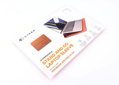 China Aangepaste Vouwbare Verpakkende de Stijllaptop van de Doosenvelop Koker 0.46mm Te koop