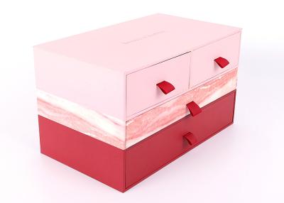 China Cosmetic Packaging Box With Silk for sale