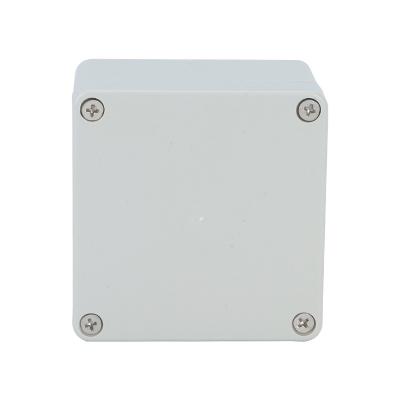 China Waterproof ABS 83*81*56mm Small Square Electrical Outdoor Project Enclosure IP65 Junction Box for sale