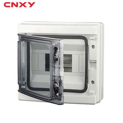 China Waterproof PC Cover ABS Body CNXY Electrical Distribution Box For Circuit Breakers Switch Box for sale