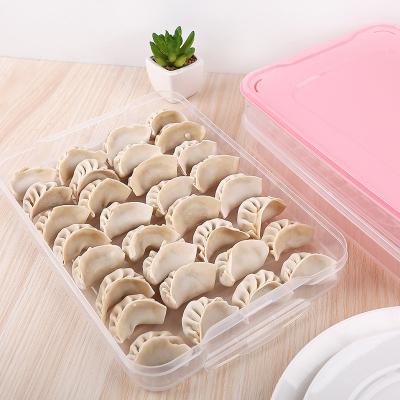 China Promotional Cheap Custom Refrigerator Dumpling Storage Freshness Preservation Frozen Egg Box for sale