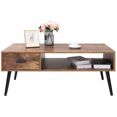 China Best Selling Modern Wooden Coffee Table Tightknit for Living Room Coffee Table for Officee for sale