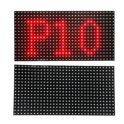 Cina Modulare del LED di singolo colore dell'interno P10 quadro comandi 10mm in vendita