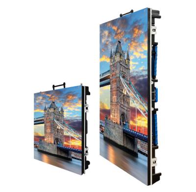 China Pantalla LED de gabinete de alquiler de 3,91 mm/4,81 mm/5,95 mm con ángulo de visión de 140°/140° en venta