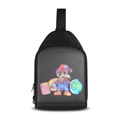 China Rucksack Bluetooths LED mit leichtem LED Werbungs-Bildschirm des programmierbaren Schirm- zu verkaufen