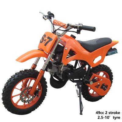 China 49cc 2 Stroke Pull Starting Mini Cross Dirt Bike With CE Certificate D7-01 for sale