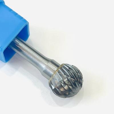 China ODM Double Cut Carbide Rotary Burs 1 Inch Ball Head 15/16