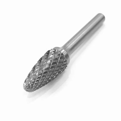 China ODM Tree Shape Radius Tungsten 1 8 Carbide Burr Set Rotary Burrs For Metal Working for sale