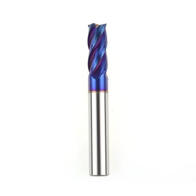 China 20 mm Dia End Mill TiAISiNX Quadrat End Mill Bits für Stahl und Eisen 20*45*20*100 zu verkaufen