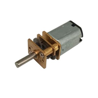 China 12Mm 12V 24V DC Gear Motor Fully Enclosed Features Torque High 3 Volt DC Gear Motor for sale