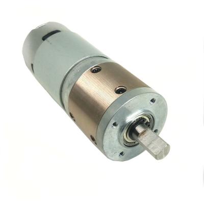 China 10Nm Totally Enclosed Torque 100W DC Motor 45Mm 600Rpm 300Rpm 12V 24V DC Gear Motor for sale