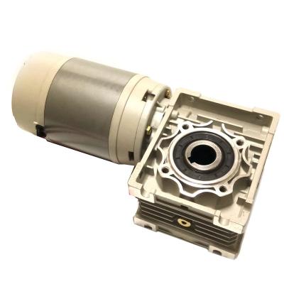 China 700W DC Motor 12Volt 24Volt Worm Gear Motor Winch Motor Totally Enclosed for sale