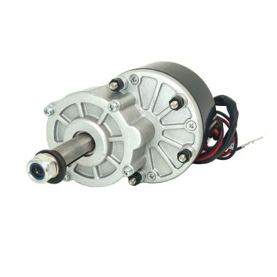 China 24V Wheelchair Brush Motor Gearbox Kit 250W Electric Scooter Wheelchair Totally Enclosed Motor for sale