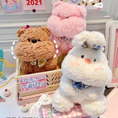 China Stuffed Plush Doll Toy Rabbit and Pig and Bear Dolls Can Hugging and Sleeping Cute Children's Gifts for sale