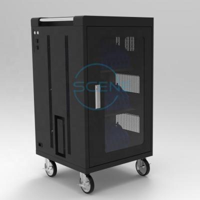 China 36 Ports Large Capacity Intelligent AC Charging Cabinet With UV Lights for sale