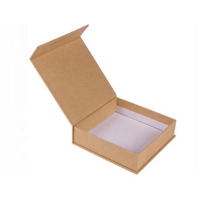 China Recyclable Hot Customized Cardboard Kraft Paper Postcard Gift Packing Box for sale